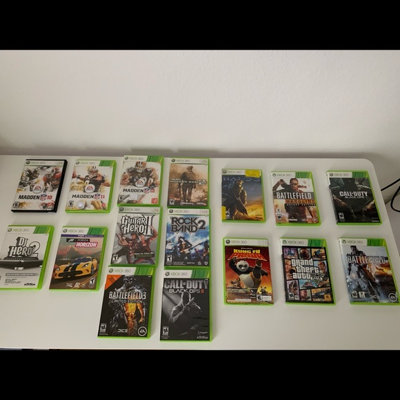 Xbox 360 with all games and DJ set - Picture 2 of 3